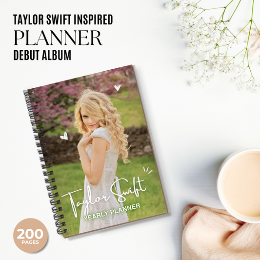 Taylor Swift Inspired Planner - Debut Edition