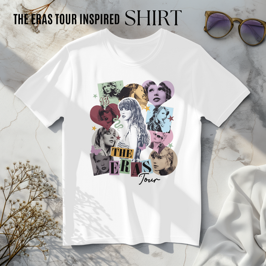 Taylor Swift "The Eras Tour" Inspired Printed T-Shirt