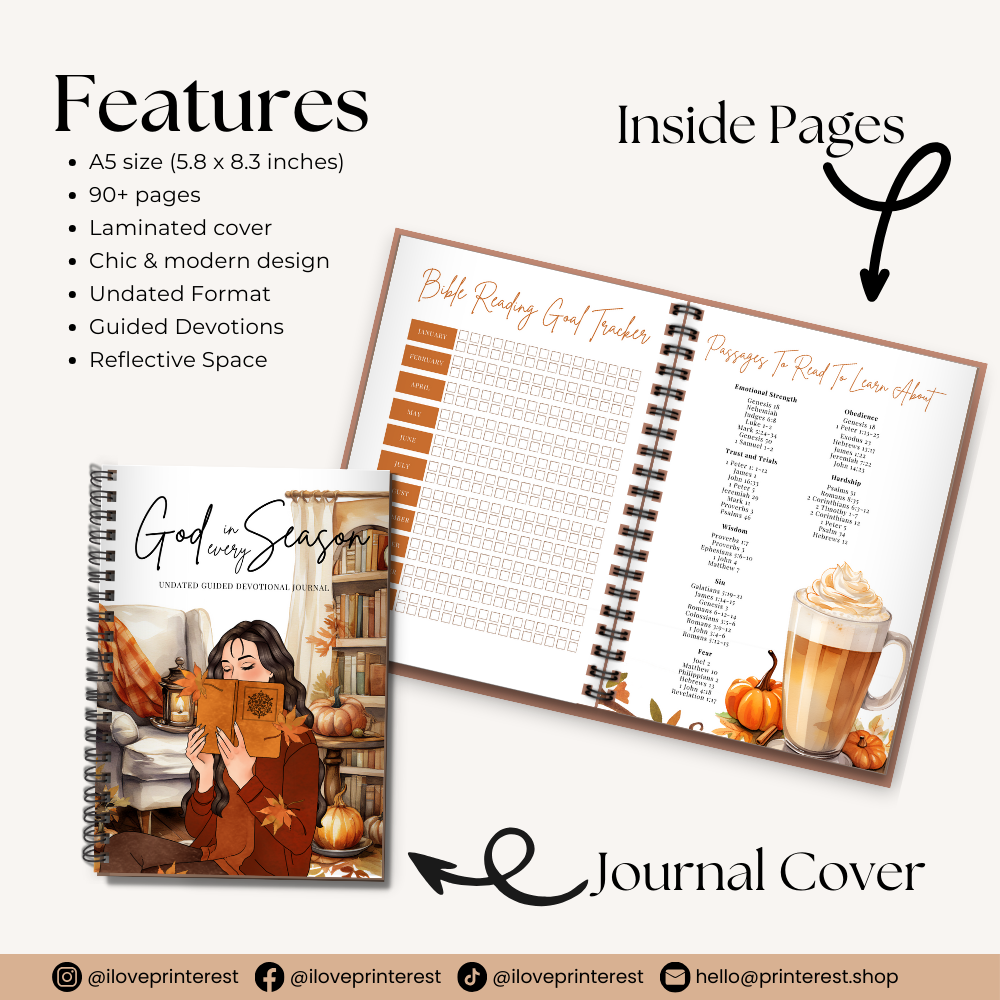 God in Every Season - Devotional Journal (Autumn Version)